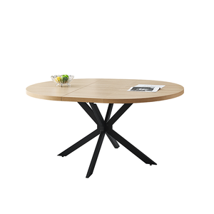 Hiện đại Bắc Âu nhà bếp phòng ăn Bàn và ghế gỗ bàn ăn đặt 4 6 chỗ ngồi gỗ nối dài vòng bàn ăn - Product Image 4