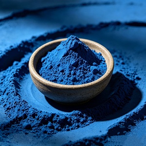 Poudre de Tripeptide-1 de Cuivre Bleu CAS 70-18-8 GHK-Cu Pureté 99% Matière Première Cosmétique - Product Image 1