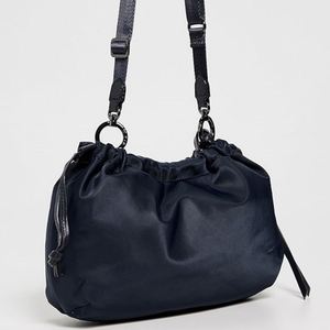 กระเป๋าใส่เหรียญกันน้ำแฟชั่นสไตล์ Preppy ขนาดเล็ก กระเป๋าถือสะพายไหล่เดี่ยวสำหรับผู้หญิง  กระเป๋าเดินทางชายหาดแบบใช้ซ้ำได้ ทำจากไนลอน - Product Image 3