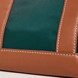 Sacs fourre-tout en nylon imperméables et résistants à l'eau, personnalisables avec logo DIY, sacs de plage pliables et réutilisables pour femmes, sacs de voyage week-end avec fermeture éclair - Product Image 4