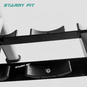 商用ジムシングルTier耐久性ダンベルラックセット125kg収納容量 - Product Image 5