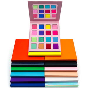 16 Tùy Chỉnh Neon Eyeshadow Palette Bột Hình Thức Độc Đáo Hóa Chất Cá Nhân Bao Bì Cho Riêng Bạn Độc Quyền Bóng Mắt Bộ Sưu Tập - Product Image 1