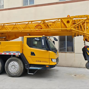 Grue d'occasion QY55KC 55 tonnes Shanghai QY QAY XCA XCT en bon état à prix réduit - Vente chaude - Product Image 1