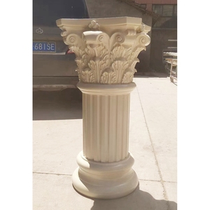 Columnas Decorativas para Fiestas HJ240008, Columna de Mármol Beige, Pilar Romano Moderno para Decoración de Fondo de Escenario de Boda - Product Image 2