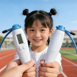 Cuerda para saltar inteligente para niños, 179*3M, con pantalla digital para fitness y ejercicio, material ABS duradero, unisex - Product Image 2