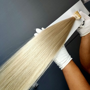 Extensiones de Cabello Humano Ruso 100% de Alta Calidad, Doble Trama, con Cinta Adhesiva, Extensiones de Cabello Premium, Extensiones de Cabello con Cinta Adhesiva, Venta al Por Mayor - Product Image 6