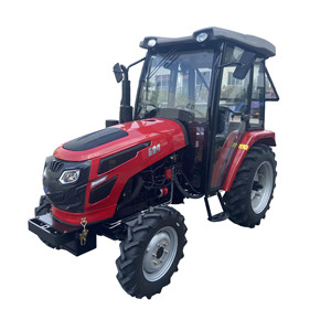 Tracteur agricole 60 CV 4x4 à quatre roues motrices, transmission par engrenages, nouveau moteur diesel 4x4 pour la ferme - Product Image 5