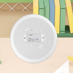 Reproductor de CD Portátil a Prueba de Golpes con Pantalla LCD, Reproductor de MP3 USB Recargable para Aprendizaje de Idiomas y Entretenimiento en el Hogar - Product Image 5