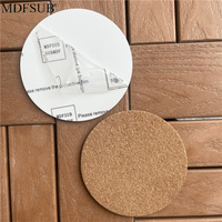 Sous-verres carrés en MDF blanc personnalisables, écologiques, épaisseur 4 mm, vierges pour sublimation, pour boissons, tapis et supports DIY