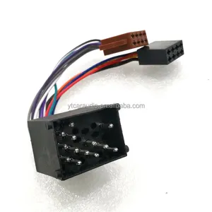 Autoradio ISO Adapter Schalter kabel für BMW <span class=keywords><strong>E36</strong></span> E39 E46 E56 Mini Cooper für LAND ROVER - Product Image 1