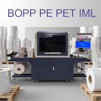 Nouvelle imprimante jet d'encre UV pour film plastique BOPP PET, impression en un seul passage, rouleau à rouleau