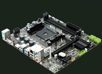 Carte mère AM4 Micro Atx AMD B450 B320 MATX, vente en gros, AM4 DDR4 pour ordinateur