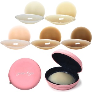 OEM Klebende Wiederverwendbare Hypoallergene Schweißfeste Wasserdichte Ultradünne Unsichtbare Klebende <span class=keywords><strong>Pasties</strong></span> Silikon-Nippelabdeckung - Product Image 1