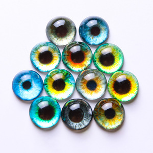 Oeil de poupée <span class=keywords><strong>en</strong></span> <span class=keywords><strong>verre</strong></span> 8-30mm pour enfant, jouet dinosaure, animal, décoration artistique, galets de <span class=keywords><strong>verre</strong></span> - Product Image 5