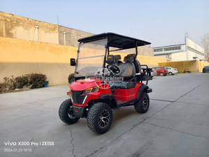 Voiturette de golf électrique rose clair 4 places, nouveau modèle, en métal, pour la conduite normale, 48V, type Club Car GCC - Product Image 4