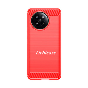 เคสโทรศัพท์มือถือผิวด้านลายคาร์บอนไฟเบอร์ lichicase TPU แบบนิ่มกันกระแทกสำหรับ Xiaomi Civi 4 Pro - Product Image 5