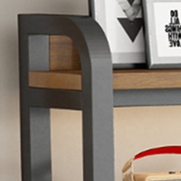 Table d'étude de bureau d'ordinateur pour adulte pas cher avec étagère
