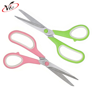 <span class=keywords><strong>Ciseaux</strong></span> multifonctionnels <span class=keywords><strong>pour</strong></span> la maison, en acier inoxydable, à bords lisses, <span class=keywords><strong>pour</strong></span> la coupe du papier et du plastique, 8,5 pouces, colorés, <span class=keywords><strong>pour</strong></span> l'école et le bureau, DIY - Product Image 1