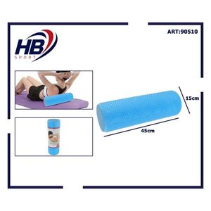 Rouleaux en mousse EVA bleus solides 45x15cm pour étirements et exercices efficaces - Product Image 3