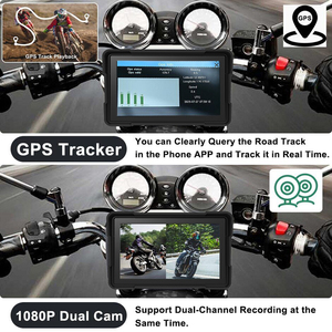 Système de navigation GPS pour moto avec CarPlay et <span class=keywords><strong>Android</strong></span> <span class=keywords><strong>Auto</strong></span> |   Écran tactile de 7 pouces |   AirPlay et cartes en temps réel - Product Image 2