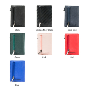 CASEKEY NEW Design Golden Supplier PU Leather <b>RFID</b> Pop up <b>Wallet</b> Saffiano Style <b>Wallet</b> Pop up <b>Wallet</b> <b>for</b> <b>Men</b> - Product Image 6