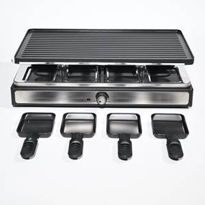 Offre Spéciale 1400W 120V gril intérieur électrique 2-en-1 BBQ <span class=keywords><strong>Raclette</strong></span> Hibachi détachable usage domestique Thermostat contrôle antiadhésif - Product Image 5