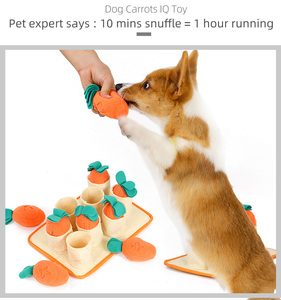 Jouet à mâcher pour animaux de compagnie en promotion – Jouets de puzzle écologiques pour chiens, idéaux pour l'entraînement, carottes de luxe et pour chats agressifs - Product Image 4