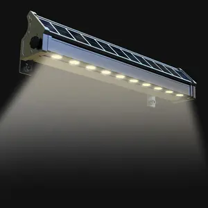 옥외 태양 벽 세탁기 빛 7.5W IP65 는 담 건물 교량 알루미늄 외부 선형 벽 세탁기 태양 램프를 방수 처리합니다