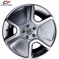Jantes de voiture pour passagers CF 5x108 PCD 63.4 COMPATIBLES avec Smart # 1 # 3 jantes forgées de style Brabus Performance Sport