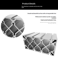 Profilé en aluminium à rainures en T de qualité industrielle, norme européenne 120240, pour découpe et soudage, pour cadre de machine CNC, automatisation industrielle