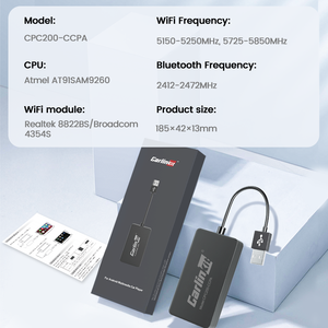 Adaptador Inalámbrico Carlinkit Ccpa 4 en 1 para Car <span class=keywords><strong>Play</strong></span> y Android Auto, MirrorLink Carplay para Unidades de Audio Android de Automóviles - Product Image 6