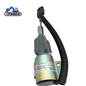 Válvula solenoide de corte de combustible XPower 24V 393-2530 3939701 3931590 SA-4756-24 4BT 3.9 6BT 5.9 S6D102 C4.4 PC200-6 PC210-6 R210LC-3 6 - Product Image 1