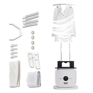 Máquina de Planchado y Secado RAF de 1400W, Dispositivo Inteligente para Dar Forma a la Ropa con Calentamiento Ajustable, Ajuste Universal para el Cuidado de la Ropa - Product Image 4