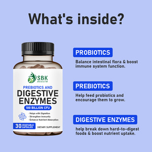 Cápsulas de Enzimas Digestivas ODM en Oferta, Suplemento Dietético que Promueve el Fortalecimiento de la Inmunidad y Mejora la Absorción - Product Image 3