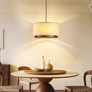 Lámpara LED de Estilo Vintage para Restaurante, de Papel de <span class=keywords><strong>Arroz</strong></span> Marrón y Hierro, Estilo <span class=keywords><strong>Chino</strong></span> Xuan, Japonés Wabi-Sabi, para Hoteles y Casas de Huéspedes del Sudeste Asiático - Product Image 2