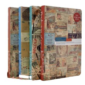 Libro di carta Kraft A5 Retro europeo e americano illustrazione della pagina a colori <span class=keywords><strong>letteratura</strong></span> e arte squisita cancelleria per studenti - Product Image 1