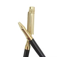 Stylo Roller Miniature de Luxe Personnalisé Professionnel pour Promotion, Stylos Signature Noirs, Ensemble de Papeterie d'Écriture avec Étui