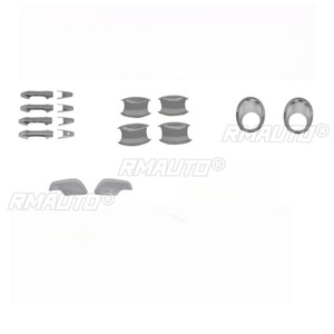 Pour Honda CRV 2007-2011 : Kit de protection de rétroviseurs latéraux, cache de feux antibrouillard, garnitures de poignées de porte et habillages de poignées de portière. - Product Image 5