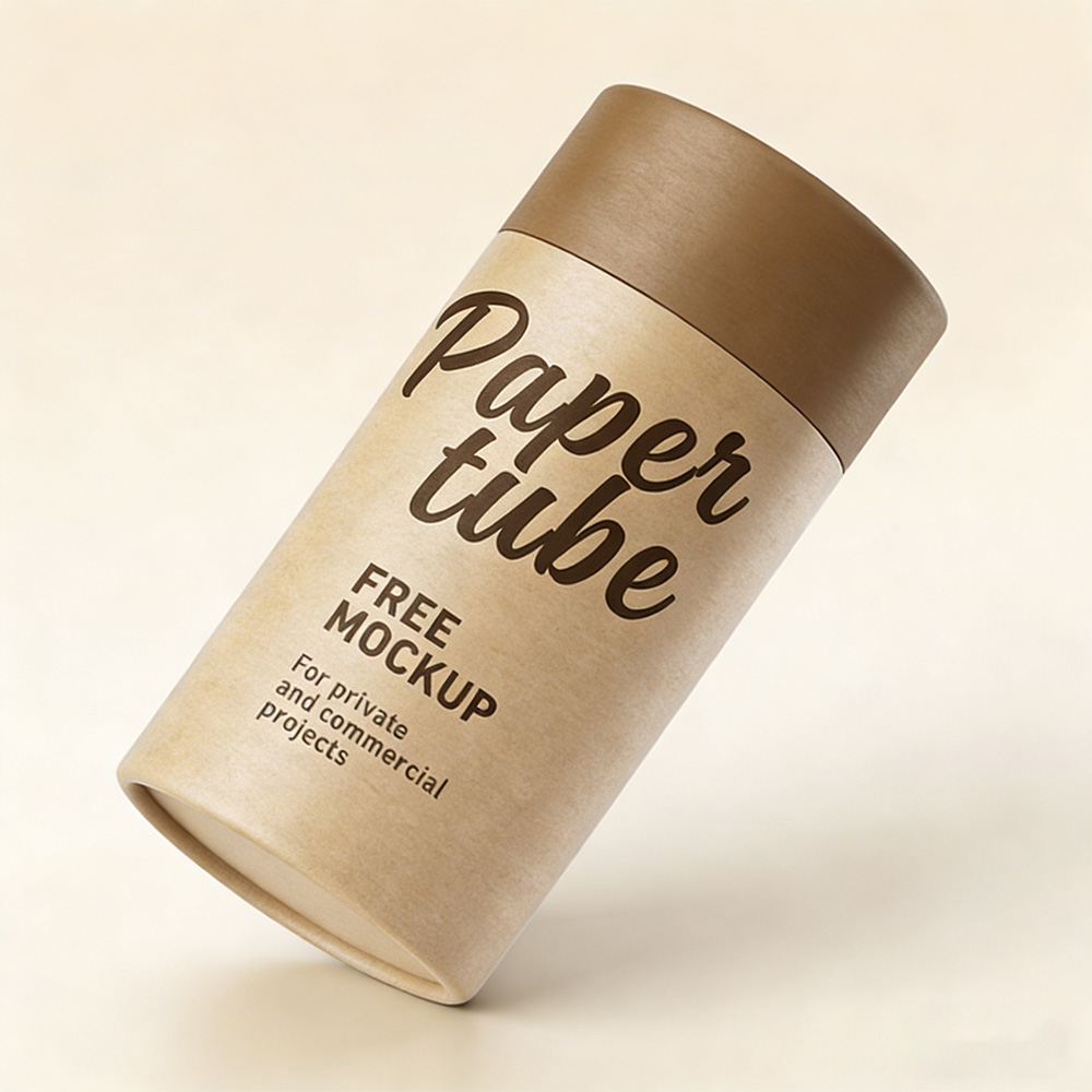 Wholesale Factory Direct Customizable Eco Friendly Multi Purpose Cardboard Cylinder Kraft Packaging Storage Container Paper Tube