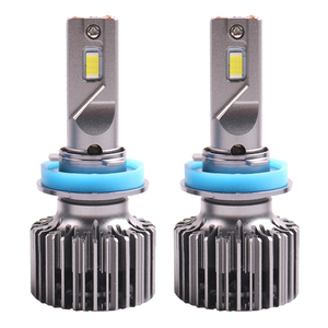 Bombilla LED para faros de coche con 3 tubos de cobre, alta potencia, H1 H11 9005 HB3 H7 LED H4, luces LED para coche, 55W, lámparas para automóvil - Product Image 1