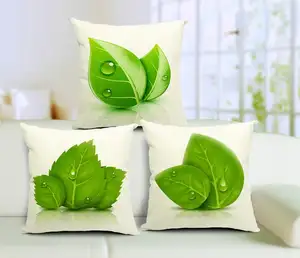 Fodera per cuscino verde fresco estivo impermeabile del produttore personalizzato all'ingrosso