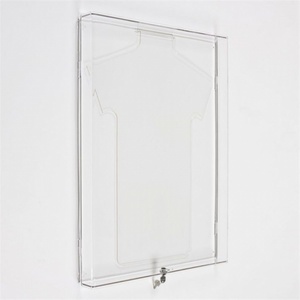 Vitrina de exhibición de fábrica al por mayor para camisetas de fútbol y baloncesto de acrílico, marco para camisetas - Product Image 2