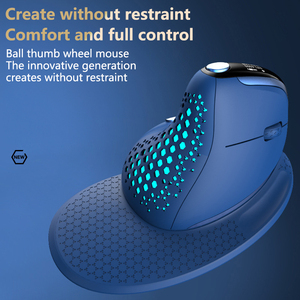 Không dây tri-chế độ máy tính Chuột Ergonomic không dây dọc Chuột dẫn màn hình thích hợp cho văn phòng Ergonomic dọc Chuột - Product Image 3