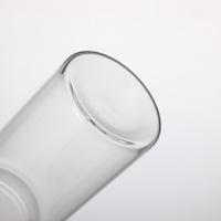 Bouteille en verre borosilicate à large ouverture 78 mm 200 ml 380 ml 520 ml 750 ml pour le stockage hermétique des bonbons gélifiés et des grains de café