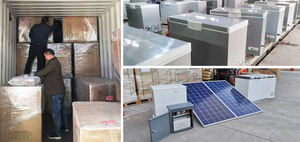 Mini-réfrigérateur à crème glacée 12V <span class=keywords><strong>pas</strong></span> <span class=keywords><strong>cher</strong></span>, système de prix, coffre profond, alimenté par une cellule <span class=keywords><strong>solaire</strong></span> - Product Image 3