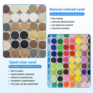 Muestra Gratuita de <span class=keywords><strong>Arena</strong></span> de Colores para Creación Artística, Pintura con <span class=keywords><strong>Arena</strong></span> y Mosaico, Colores Vibrantes, Precio de Fábrica - Product Image 4