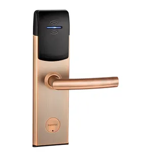 Anti copper smartek rfid hotel smartlock card reader door lock
