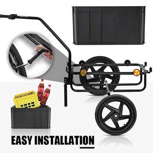 High Quality Versatile Cargo Bicycle <b>Trailer</b> <b>for</b> Grocery Shopping Customized OEM Support 2-Wheel Platform Structure - Product Image 4