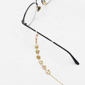 Chaîne de <span class=keywords><strong>lunettes</strong></span> en cristal brillant pour <span class=keywords><strong>bijoux</strong></span> fantaisie, <span class=keywords><strong>cordon</strong></span> de maintien pour <span class=keywords><strong>lunettes</strong></span> - Product Image 3