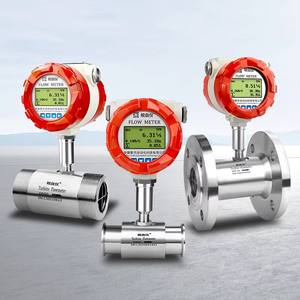 Digitale vloeistofstroommeter Turbinestroommeter 0,5 nauwkeurigheid Hoge kwaliteit roestvrij staal - Product Image 1